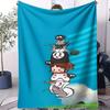 Bestseller My Neighbor Totoro  Small Cover Blanket All Season Soft Plush For Bed Bedroom Dorm Sofa Lunch Camping Kids Anime Gift