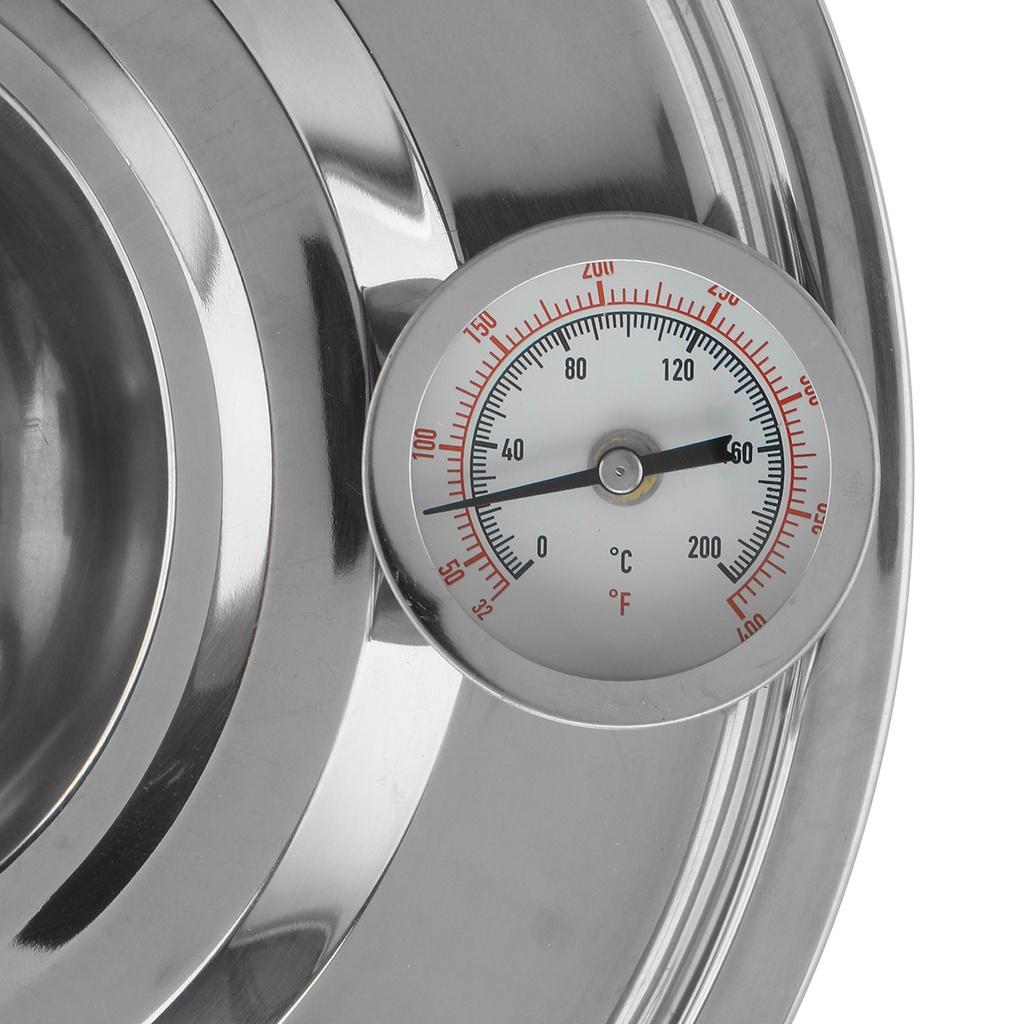 12//20/33L Stainless Steel Distiller Home Brew Moonshine Alcohol Copper Distillery Boiler Water Essential Oil Brewing