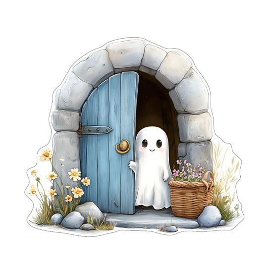 Śmieszna Realistyczna Naklejka Ścienna 3D Zdejmowana Naklejka Ścienna typu Peel and Stick z Efektem 3D do Dekoracji Sypialni, Drzwi, Narożnika, Listwy Przypodłogowej