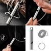 Portable Louds Emergencies Whistles With Keyring Training Whistles  Whistles Outdoor Survival Safety Whistles