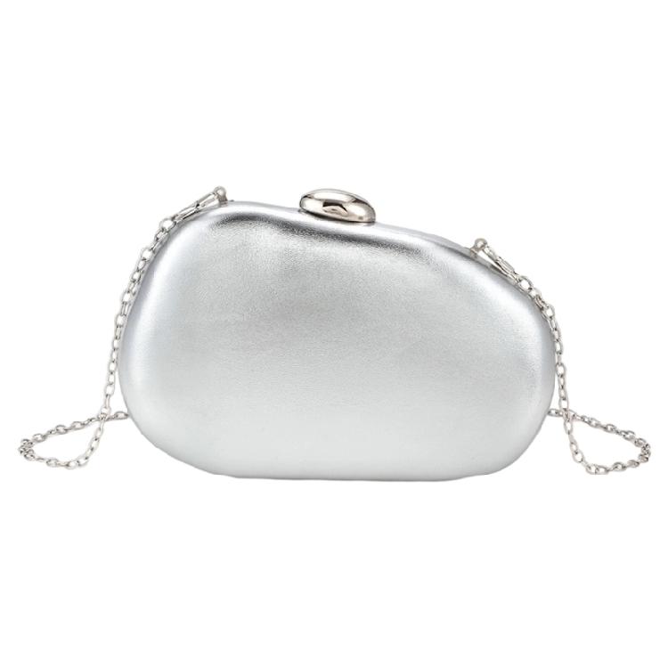 

Women Evening Bag Irregular Clutches Purses Party Wedding Bridal Prom Purses Crossbody Bag with Chain Shoulder Bag Gifts срібний