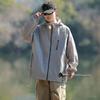 UPF10 + Sunscreen Top Jacket Men's Summer Ice Silk Hooded Sports Fishing Sunscreen Clothing Outdoor Light Sunscreen Clothing Women