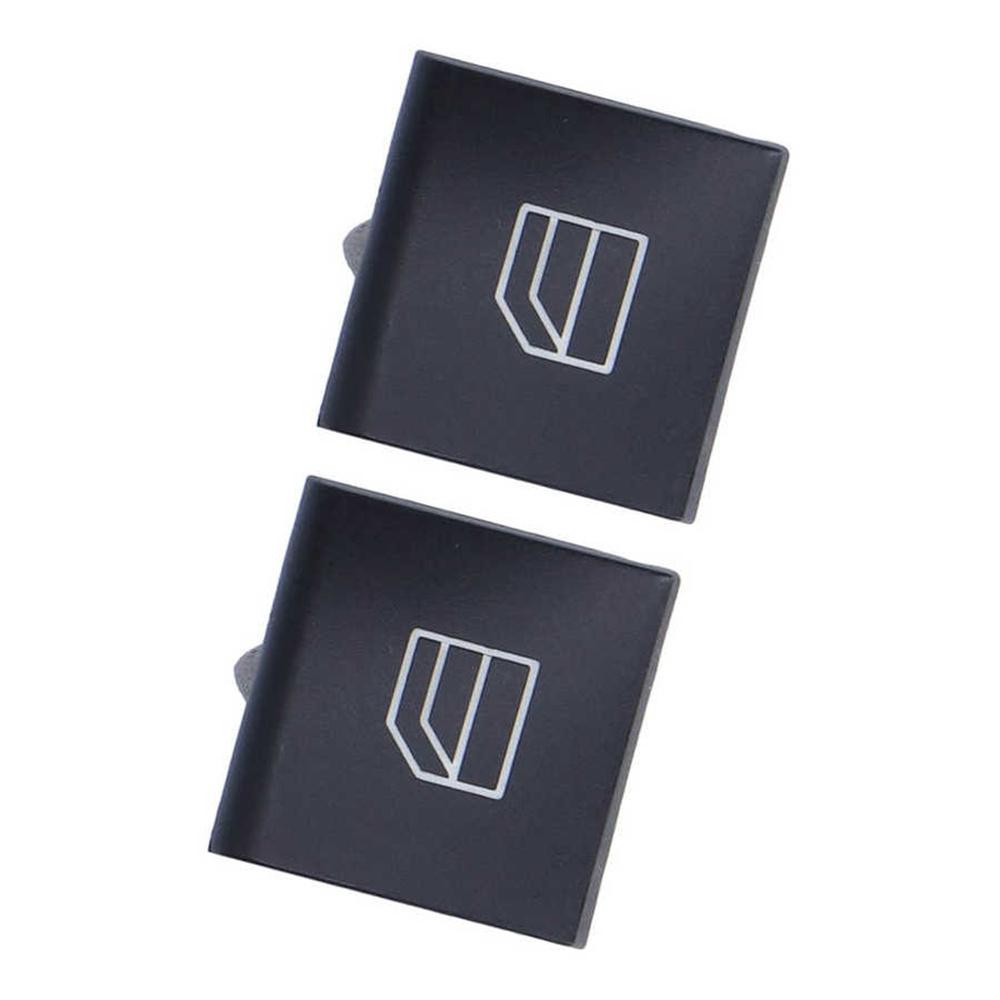 2Pcs Master Window Switch Button Cover Cap For Mercedes-Benz W204 C E Class W212