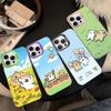 Lovely Line Dog Maltese Phone Cases For iPhone 17 16 15 14 13 12 11 Plus Pro Max Colorful Case