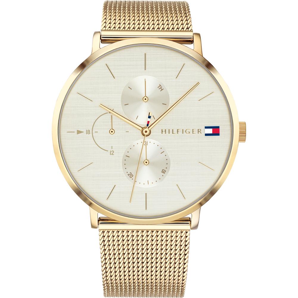 Tommy Hilfiger Jema Gold Beige Dial Gold Metal Ladies  Quartz Watch TH1781943 бежевый