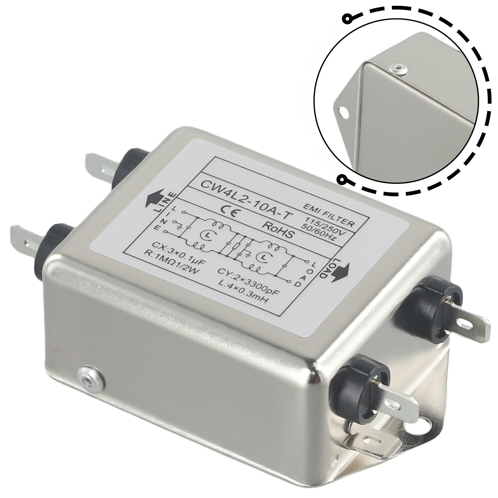 

CW4L2-10A-T Мережевий фільтр CW4L2-3A-T Двосекційний CW4L2-10A-T