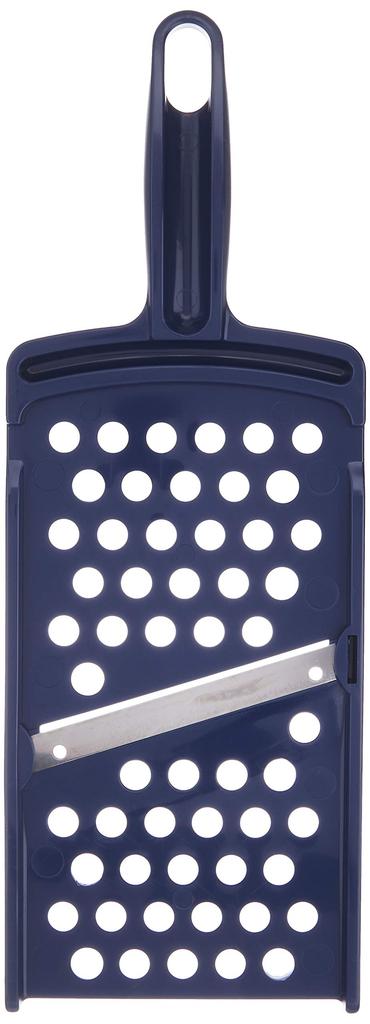 Delish Kitchen Pearl Metal X 9 X 2 PC Slicer Grater, Navy, 24.5 Cm, CC-1268