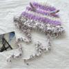 Lovely Horned Knitted Hat Soft Plush Monsters Hat Cold Weather Comfortable Hat for Winter Warmth and Ear Protecting