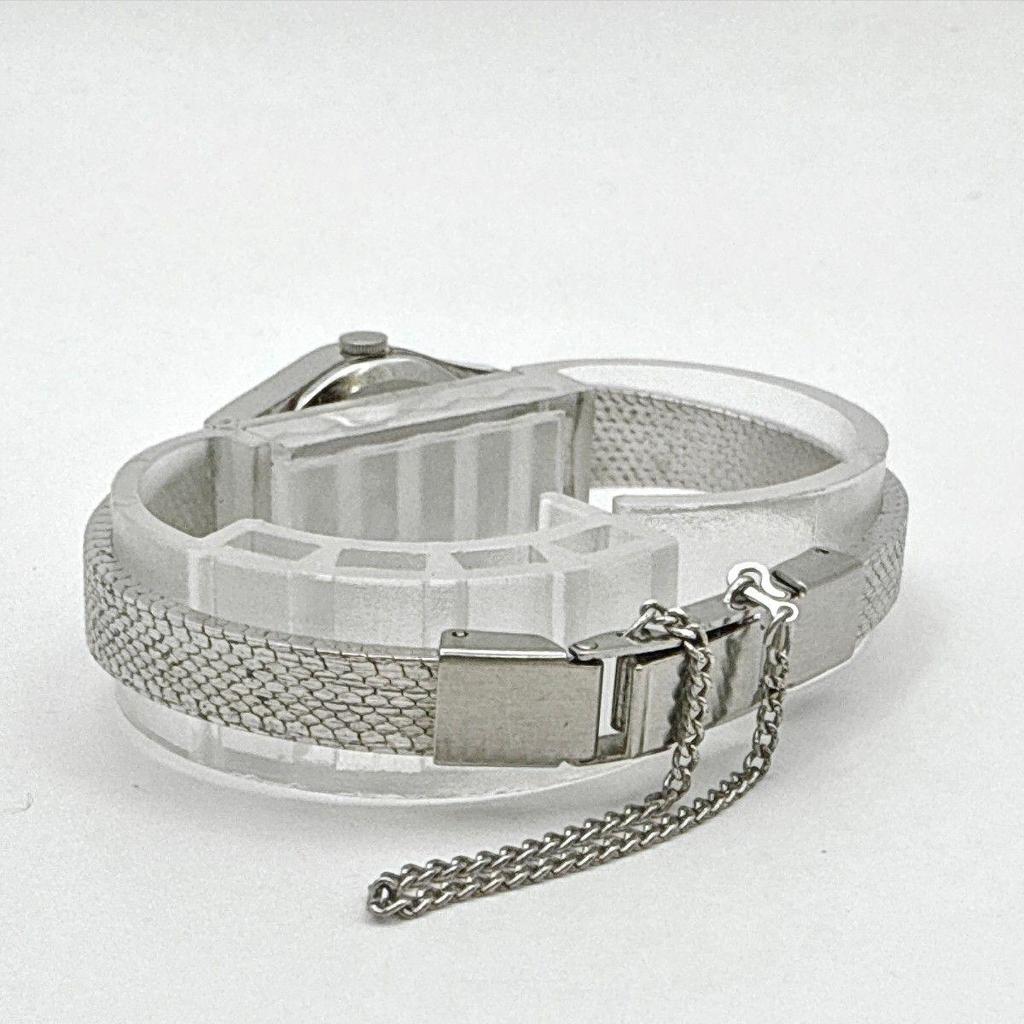 Used C180 [Working/Antique/Battery Replaced] ORIENT Orient Quartz Bracelet Type Ladies Watch