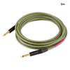 KAMINARI GUITARS Electric Bass Cable 2, 5m, Moss Green, K-BC2-5SS