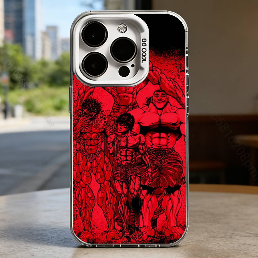 

Anime B-Baki Hanmas Hard Phone Case for IPhone 17 16 15 14 13 12 11 Pro Max Plus16E X XR XS Max shockproof Full Cover iPhoneX