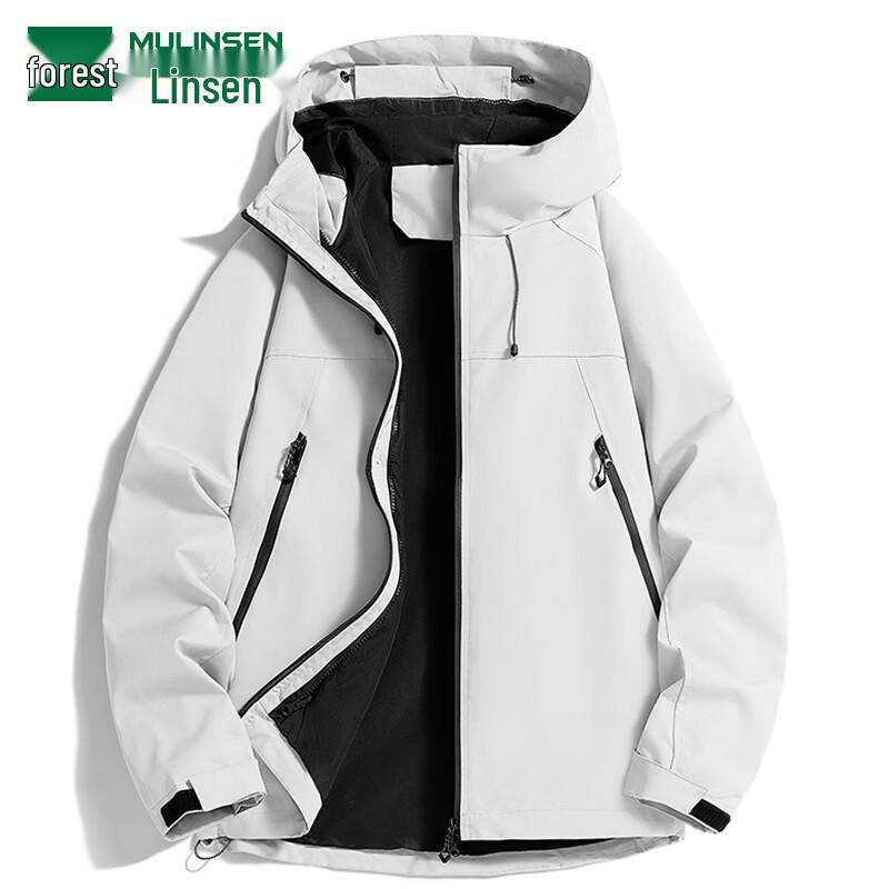 MULINSEN Men's Hooded Windbreaker Jacket