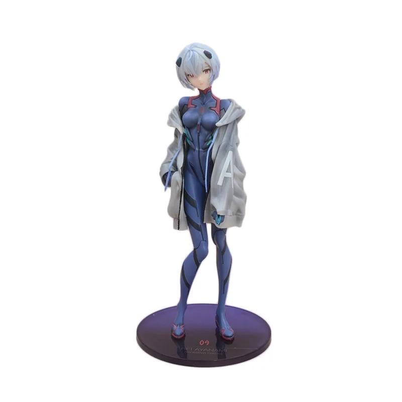 22cm Anime EVA NEON GENESIS Ayanami Rei EVANGELION Figuren Millennials Illust Action Figur Trendige Kleidung PROTOTYP Modell Spielzeug