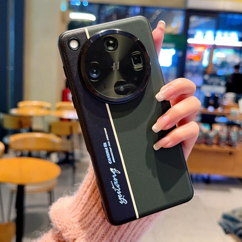 

Ночная светящаяся флуоресцентная линия Двухпигментный кожаный чехол для OPPO Find X8 Ultra X8s + X8 Pro X7 Ultra X6 pro Защитная крышка для объектива Oppo Find X8s