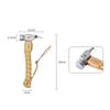 Camping Hammer Multifunctional Tent Peg Stake Puller Beech Handle Steel/Copper Head Outdoor Tools Camping Hiking Gadgets