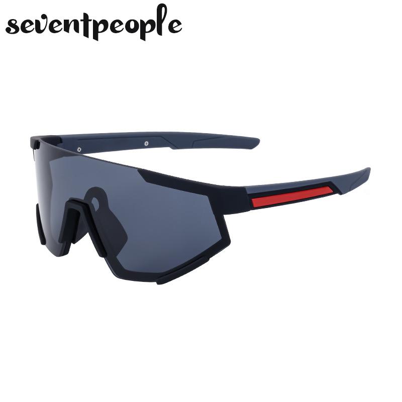 Sports Oversized One-Piece Shield Sunglasses Women  Luxury Steampunk Outdoor Goggle Sun Glasses For Male Punk Shades UV400