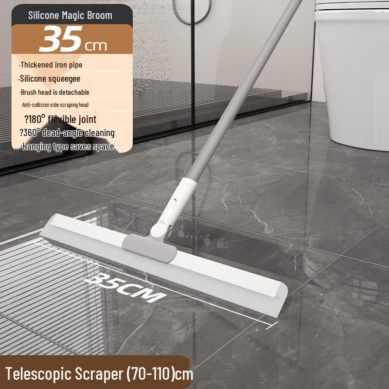 Nanbeike Magic Silicone Floor Squeegee & Broom