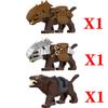 MOC Medieval Wolf Building Blocks Castle Army Knight Soldiers Figures Mount Animal Bricks Toys Gift DF004