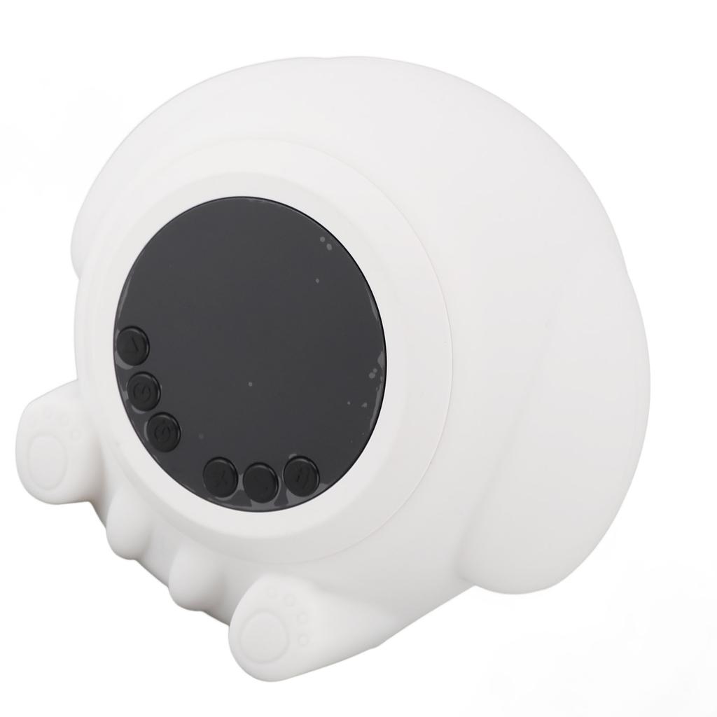 White Noise Machine Alarm Clock 7 Sound 17 Level Volume Control Digital BT Alarm Clock with Night