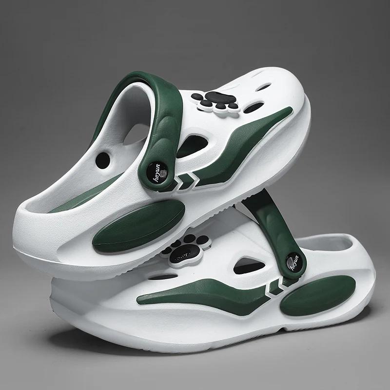 Casual Sneakers Movement Retro Sandals Designer Luxury 2024 Brand Flip Flops Man Summer Brand Shoeing Half Shoes For Men Tennis