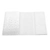 3pcs Waterproof Plastic Table Cover Dot Rectangular Tablecloth Disposable Tablecloth  For Picnics