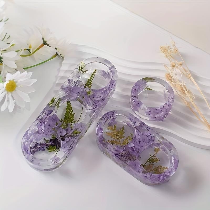 Kerzenhalter Harz Epoxidharz Silikonform Kerzenständer Heimtischdekoration Kreative Form DIY Schmuck Bastelarbeiten Gießform Werkzeuge