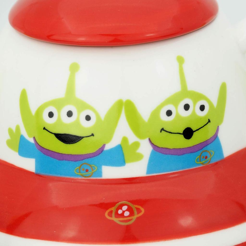 Sun Art Teapot, Red, 320ml, Disney Toy Story Alien Teapot (san3127)