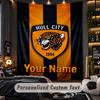 TapestryHull City Custom Name Text Personalized Wall Hanging Tapestry Home Wall Decor
