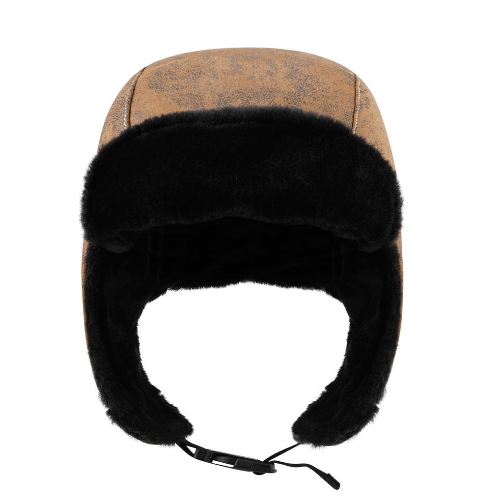 Clape Flight Pilot Hat with Ear Winter Cold and Warm Flight Russian Perfect for and Outdoor Men and Women Cap, Flaps, Windproof, Cap, Hat, Skiing,