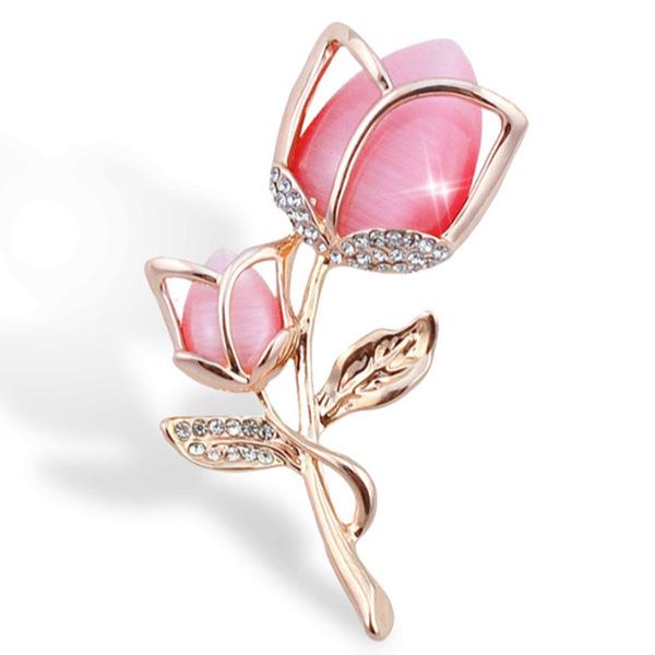 Elegant Luxury Brooch: Versatile and Exquisite Pin for Suit Jackets - Japanese and Korean Inspired Design