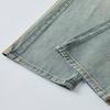 Pantalones Casuales Rectos Sueltos Retro con Aspecto Desgastado de Estilo Americano para Hombre de Primavera y Otoño