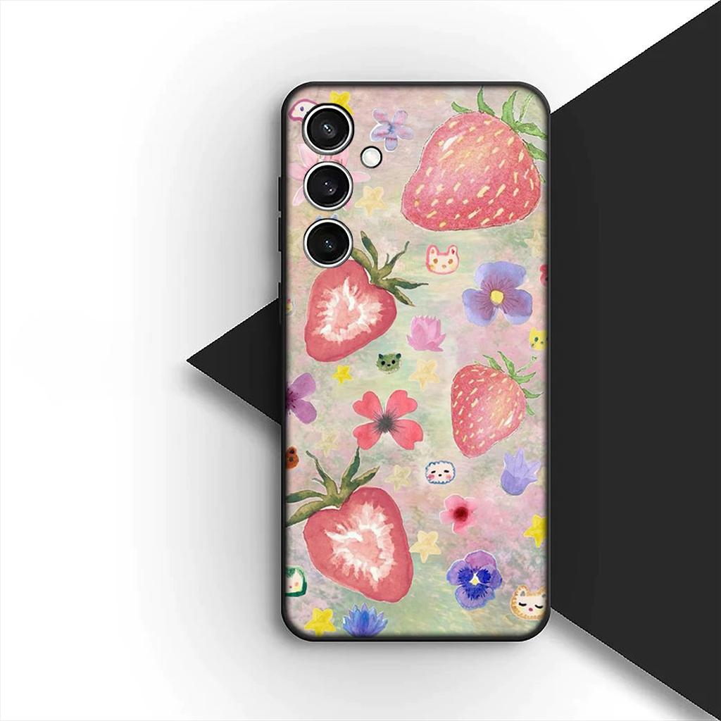 Schutzhülle für Apple iPhone 12 13 Pro XS Max Mini ProMax X XR Air 13Pro Hülle Handyhülle Avocado Erdbeere Frucht Sommer