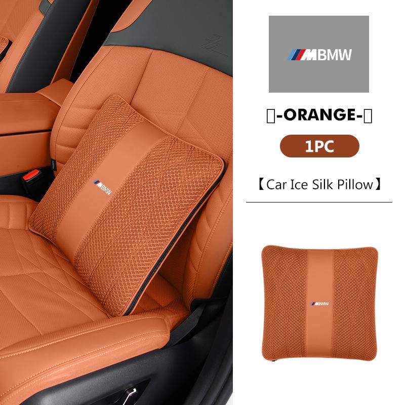 

For BMW Car Pillow And Air Conditioning Cover 2-in-1 Ice Silk Breathable Auto Accessories X1 X2 X3 X4 X5 X6 X7 G20 G30 6GT E46