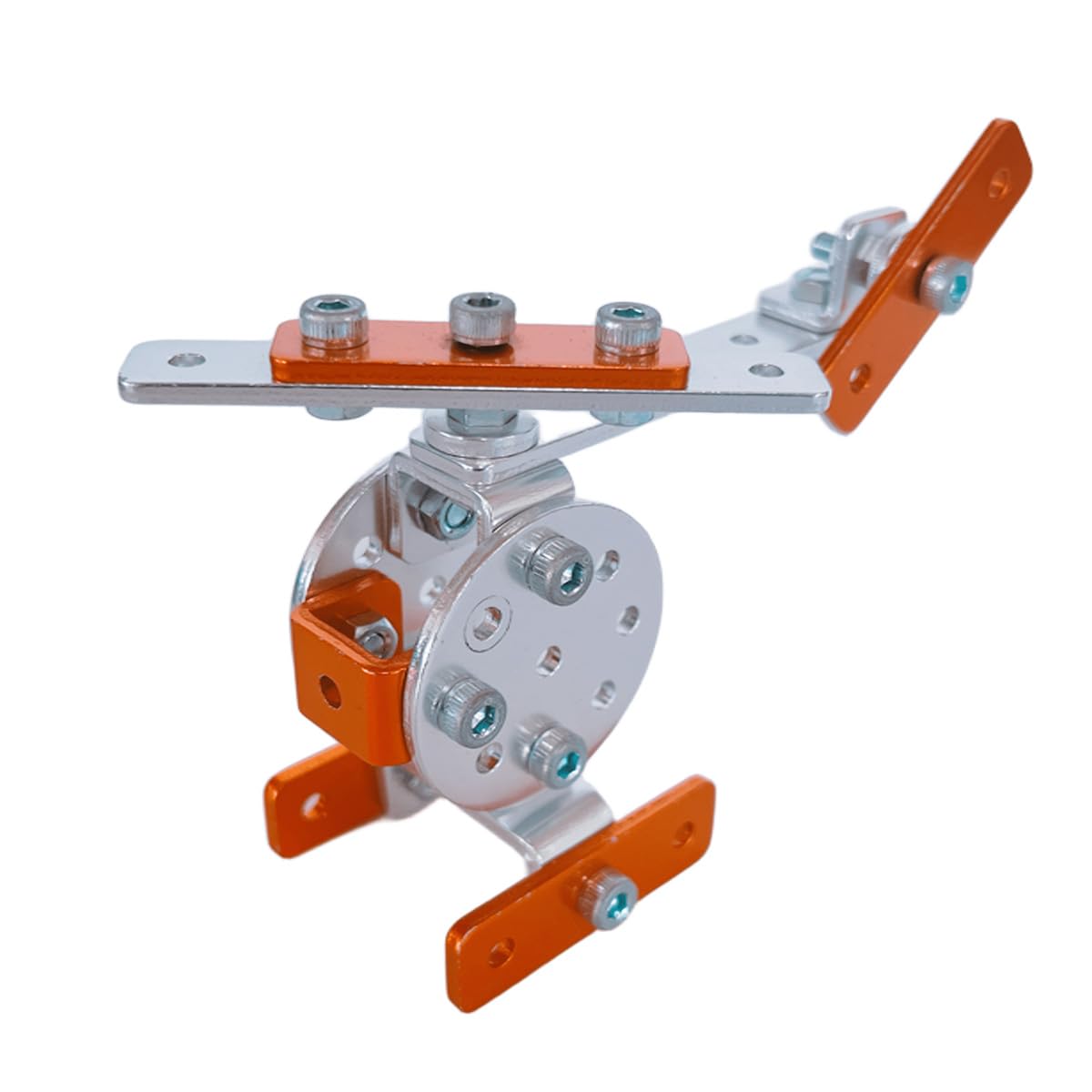 

Zaoh деформированный пространственный 3D креативный блок, вертолет, металл, синий, фиолетовый, желто-зеленый, оранжевый, синий, фиолетовый, зеленый, транспортное средство, образовательный, тактильный,