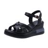 Fashion Clogs With Heel Comfort Shoes for Women High Sandals Female Increasing Height Muffins shoe 2024 Summer Thick High-heeled Flat Be