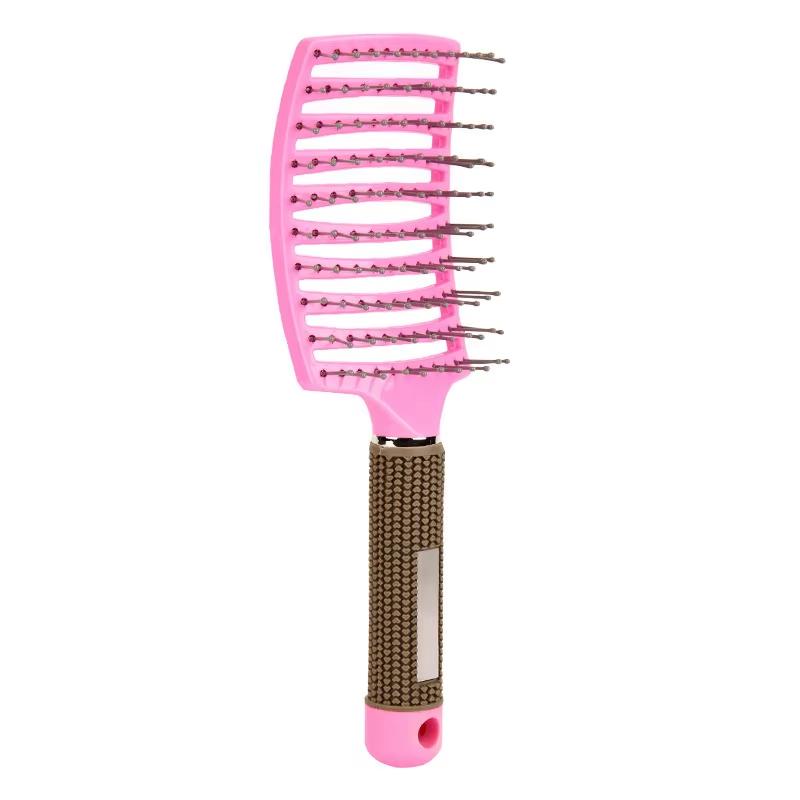 High Quality Multi Colors Hair Brush Scalp Massage Comb Hairbrush for Salon Hairdressing Styling Tools