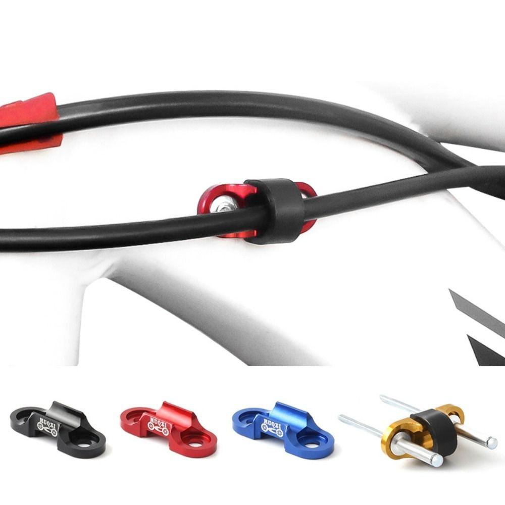 Stable Line Pipe Buckle Aluminum Zinc Zinc Alloy Wire Tube Clamp Pipe Buckle Base Folding Bike