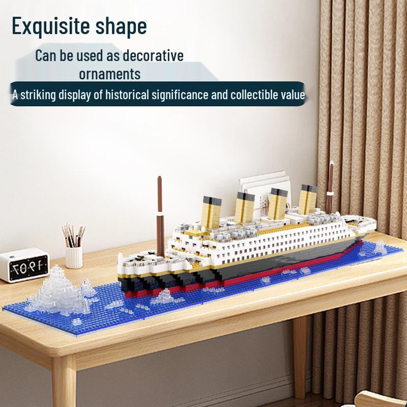 Jihui M2027 Titanic Kompatible Bausteine für Kinder - Lernspielzeug und Geschenk für Jungen