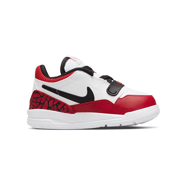 Air Jordan Legacy 312 Low TD Chicago Red Baby Sneakers White Black Gym-Red CD9056-116