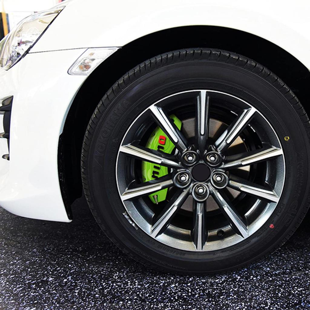 SPIRIT BEAST Nismo Caliper Stickers, Brake Caliper Covers, Waterproof and High Temperature Resistant, Cool Black