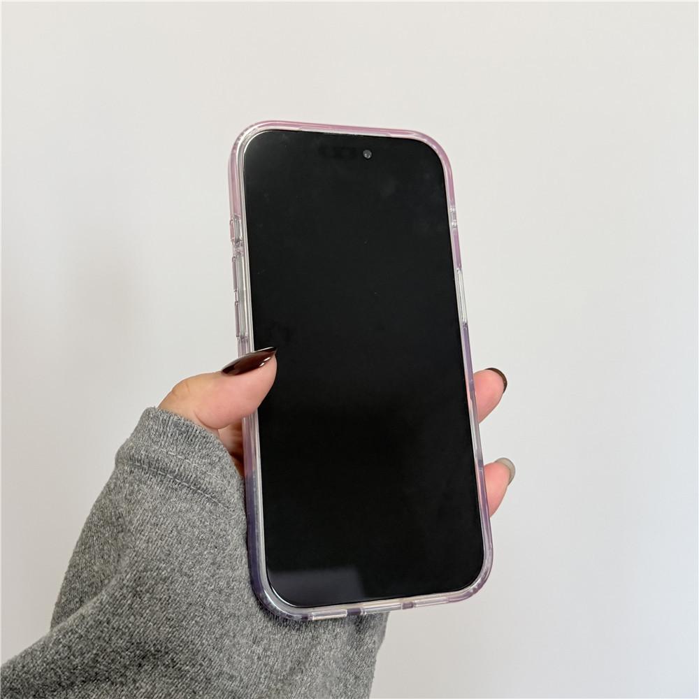 Minimalist Frosted Solid Color Case for iPhone 17 Pro/16PM/15 Pro/14/13 - Korean Style, Drop-Proof, Personalized Design.