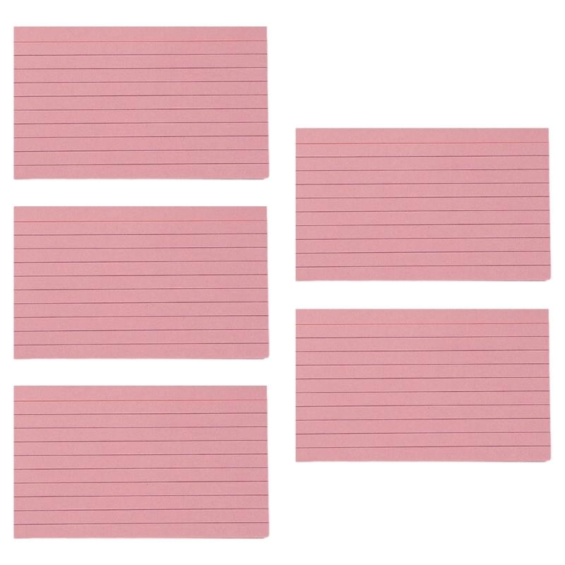 250Sheets Colorful Note Paper 3x5Inch Wide Lined for Writing Noting Journaling Study Card Note Cards Pocket Notecards