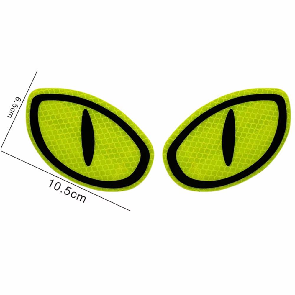 Car Reflector Sticker Night Driving Safety Decal for Auto Truck Motorcycle Trailer Cat Eye Reflective Safety Warning Tape