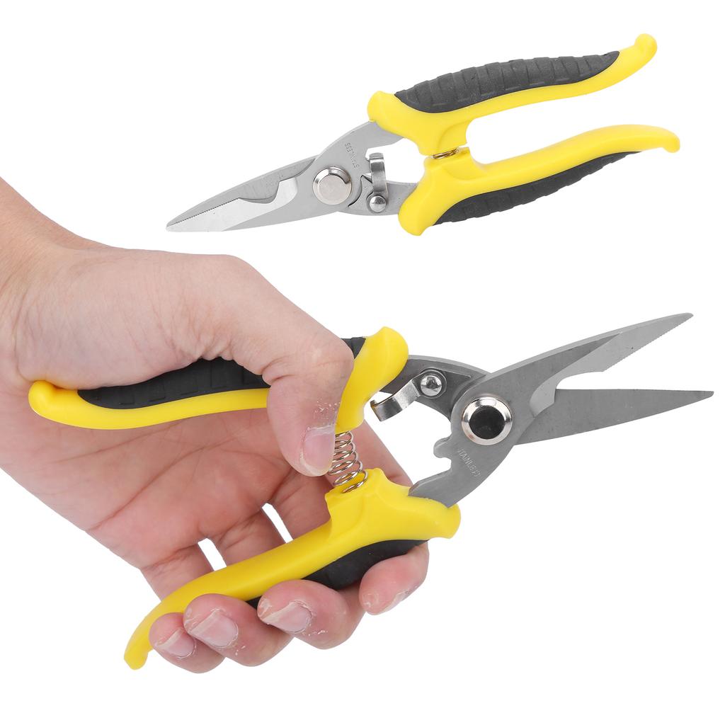 Elektricien Scharen Roestvrij Staal Heavy Duty Multifunctionele Draadknipper met Ergonomisch Handvat