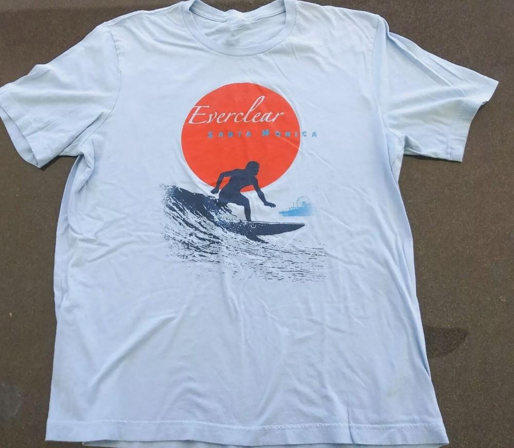 

Everclear Band santa monica White Cotton Unisex T-Shirt 4XL