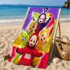 Teletu-bbies Celebrate Pride Beach Towel, Microfiber Beach Towel, Perfect For Pool, Beach, Travel, Home Decor Beach Party Fan Gifts