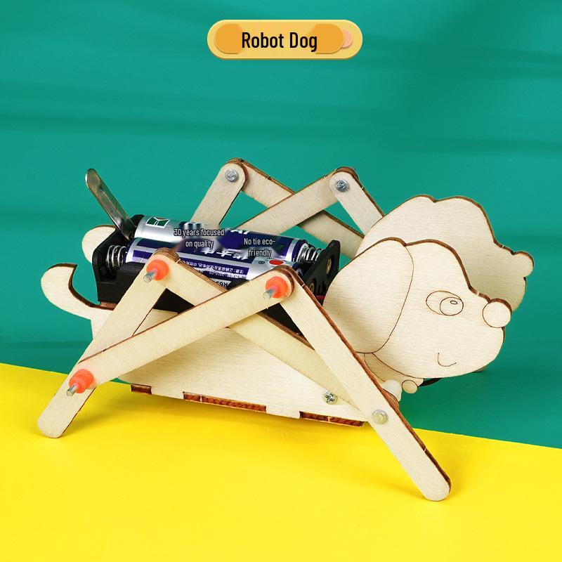 DIY Bionic Dog Robot Kit: Children s STEAM Science Experiment & Invention