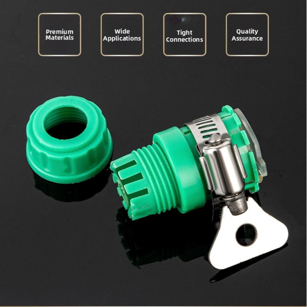 Leak-Proof 4-Point Connector For Garden Watering Tight Seal Engineering Plastic Multifunctional Smooth Operation