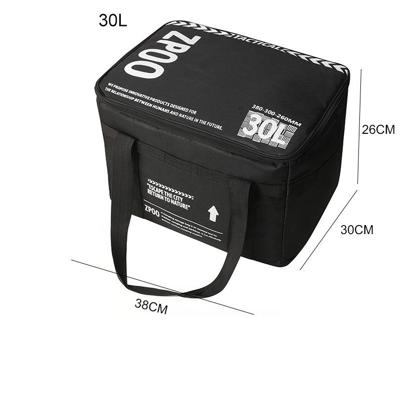Large Capacity Insulated Storage Bag Waterproof Foldable Box Portable Outdoor Camping Bag for Outdoor Travel Camping Picnic