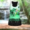3D Large Blooms Print Women Workout Yoga Gym Printed Summer Sport Shirts Plus Size Vests